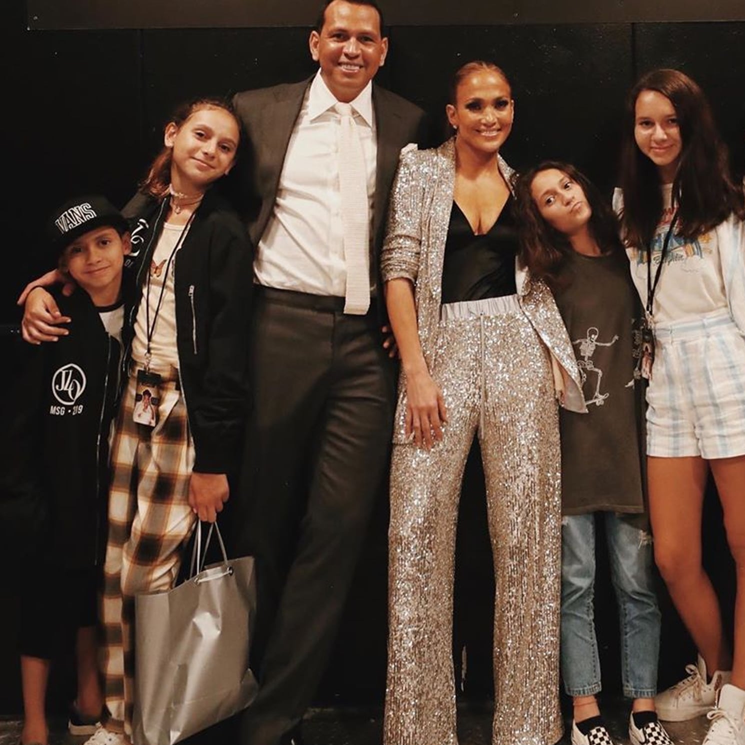 Jennifer Lopez And Alex Rodriguez On Their Blended Family Popsugar Family
