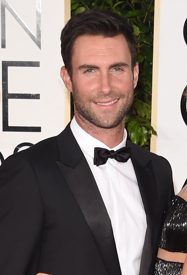 Paul Rudd and Adam Levine at the Golden Globes 2015