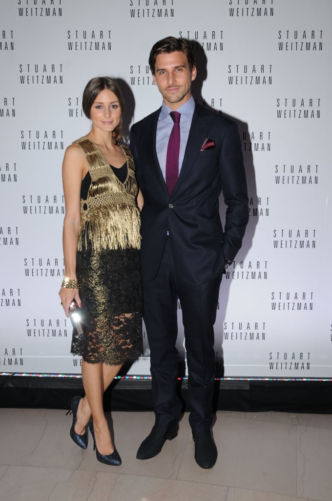 Olivia and Johannes shone in metallics at a 2012 event for Mario Testino's first US photography exhibit.
