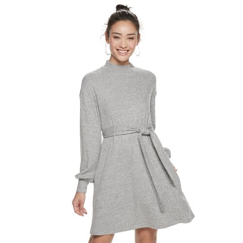 POPSUGAR Belted Cozy Dress