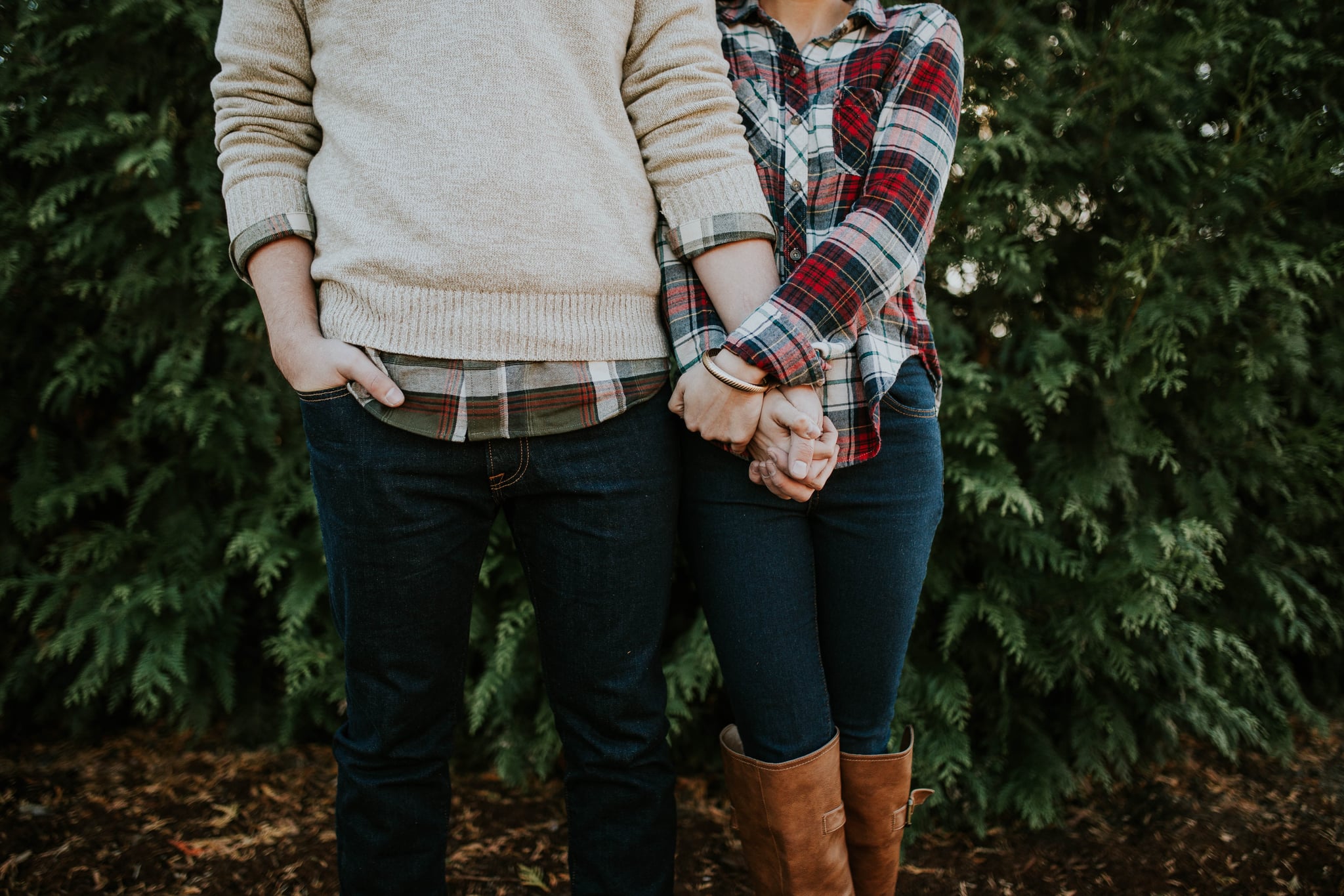 What To Wear For Winter Engagement Photos Popsugar Fashion