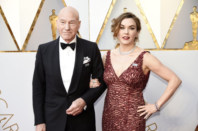 Patrick Stewart and Sunny Ozell