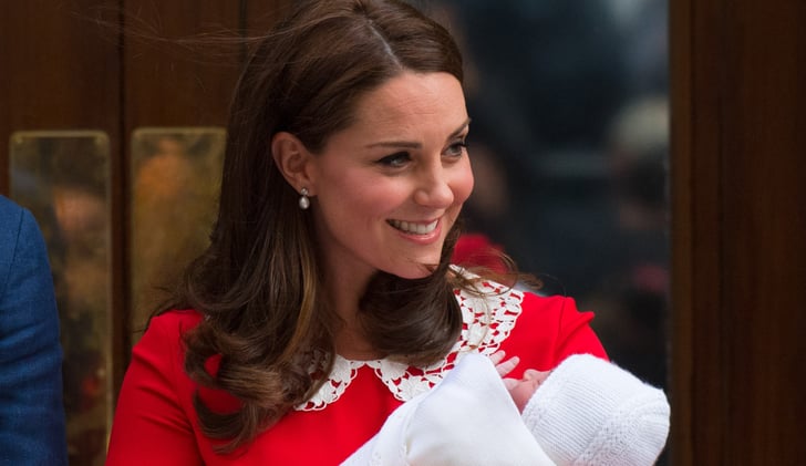 Kate Middleton's Pearl Earrings Leaving the Hospital | POPSUGAR Fashion