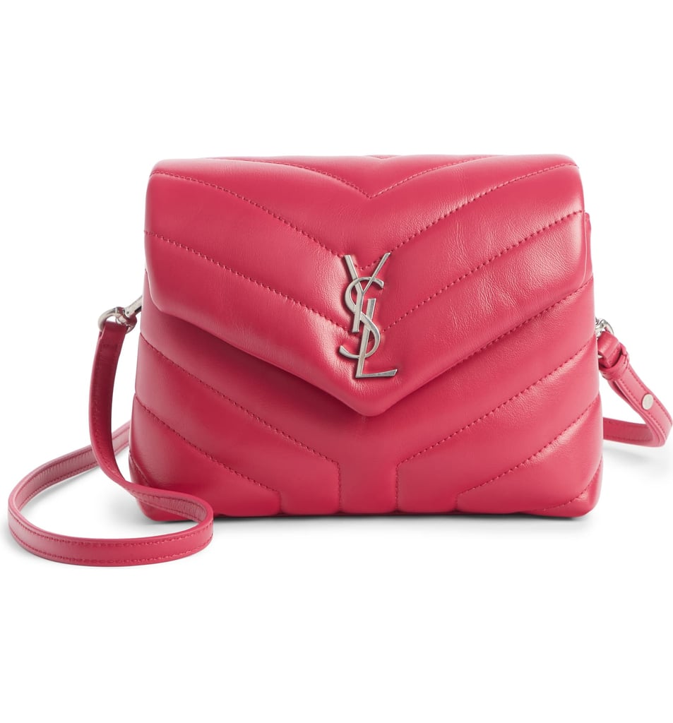 Saint Laurent Toy Loulou Calfskin Leather Crossbody Bag