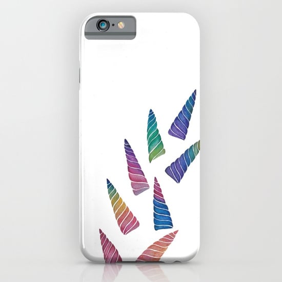 Rainbow Unicorn Horns iPhone Case