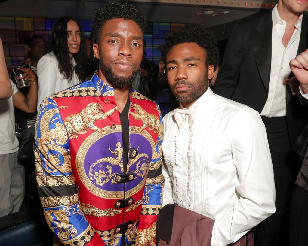 Chadwick Boseman and Donald Glover