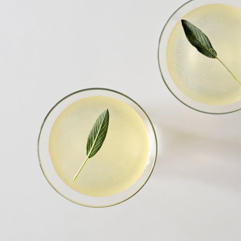 Elderflower-Sage Gin Cocktail
