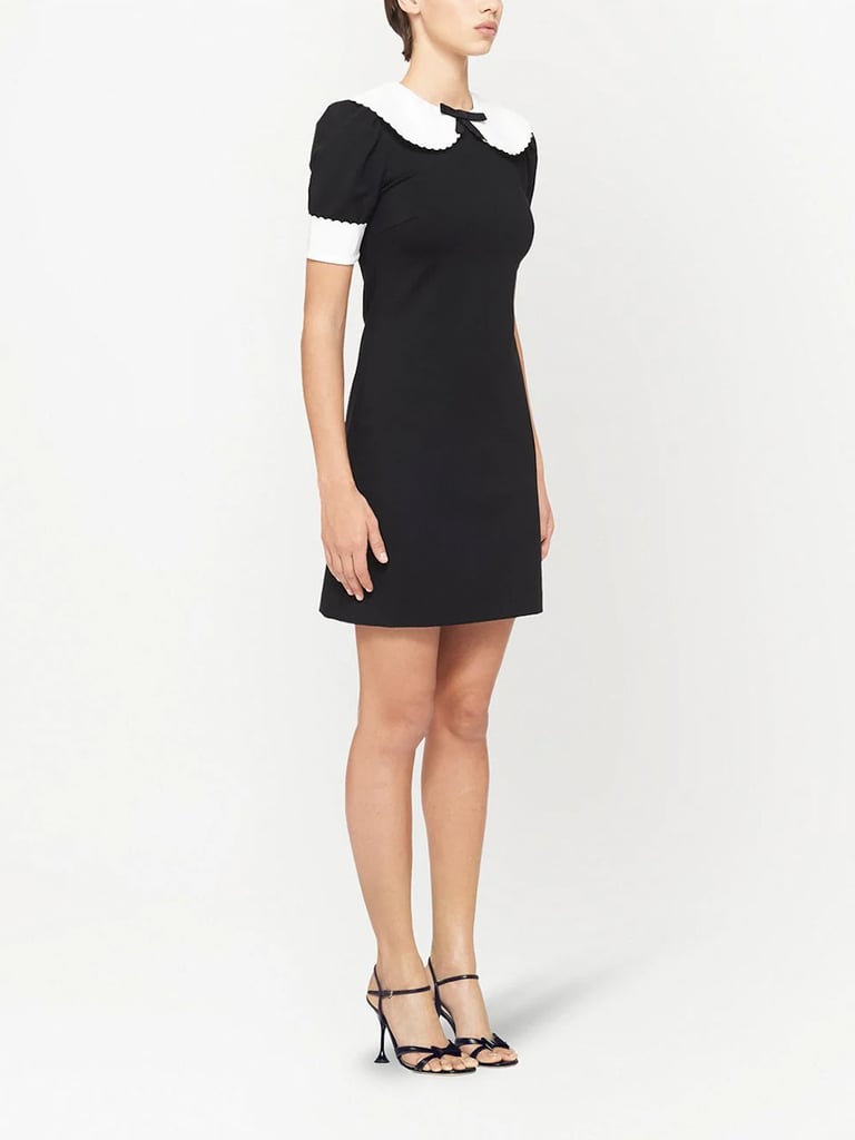 Miu Miu Peter Pan Collar Mini Dress