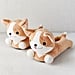 Heat-Up Corgi Slippers