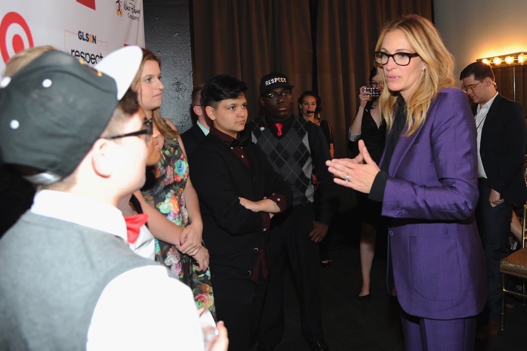 Julia Roberts at GLSEN Respect Awards in LA 2015