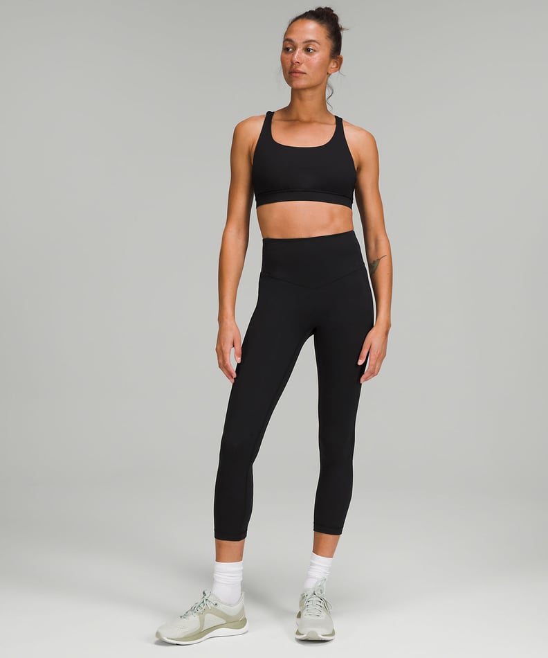 Only Play Breathable Ribbed Training leggings in Black