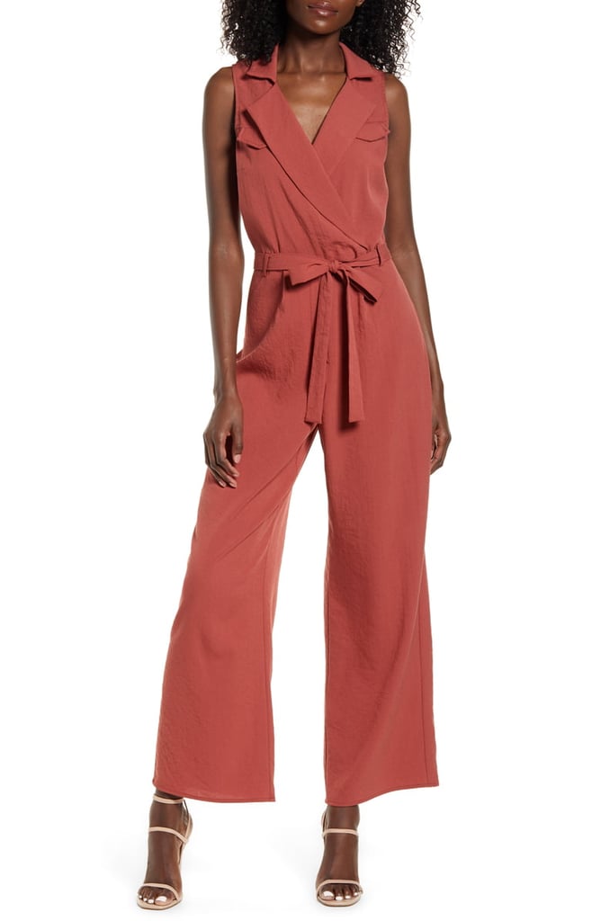 Row A Sleeveless Tie-Waist Jumpsuit | New Clothes From Nordstrom ...