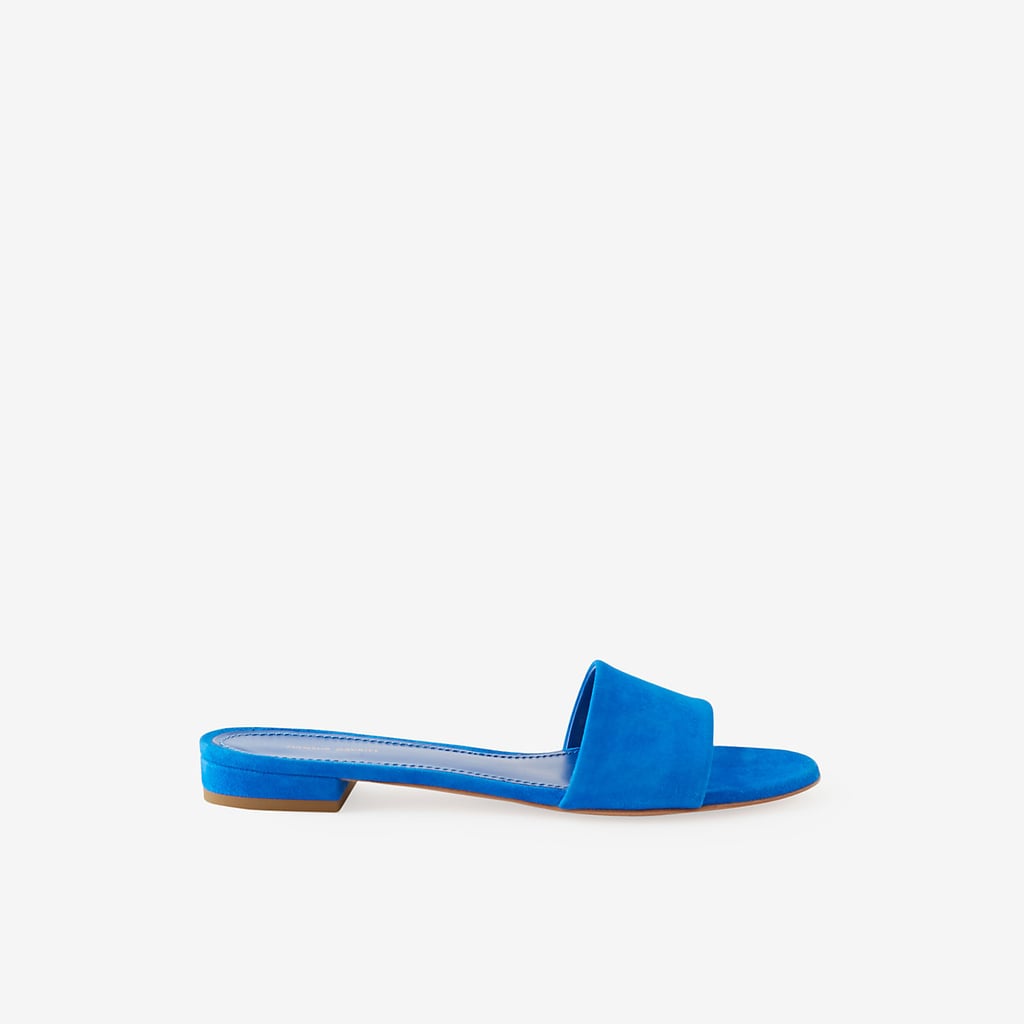 mansur gavriel suede slides