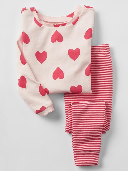 Hearts and Stripes Sleep Set