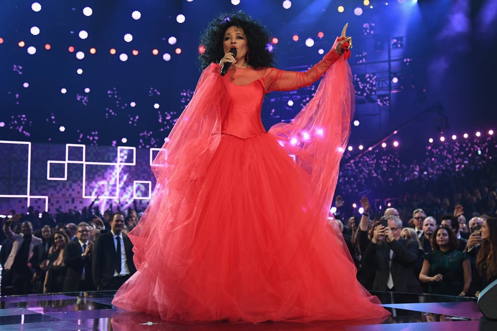 Diana Ross and Her Family at the 2019 Grammys