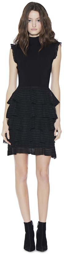 Alice + Olivia Janice Ruffle Dress