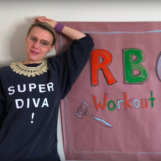 Watch Kate McKinnon's "RBG Workout" For At-Home SNL | Video