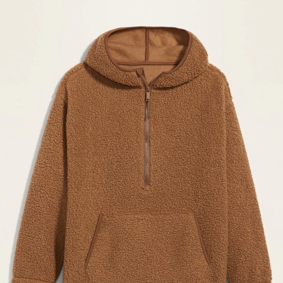 Old Navy Sherpa Hoodie For Women Review Popsugar Fashion