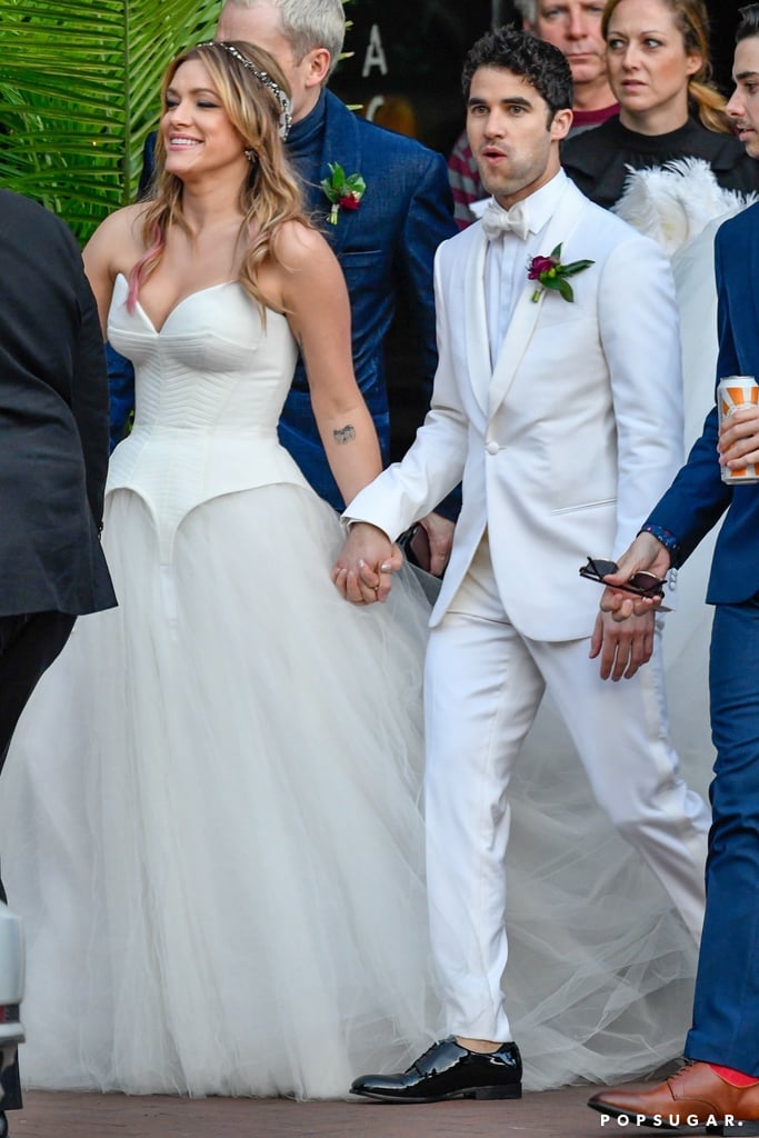 Darren Criss and Mia Swier Wedding Pictures