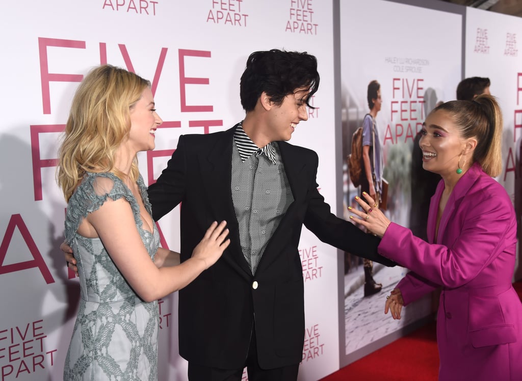 Cole Sprouse and Lili Reinhart at Five Feet Apart Premiere