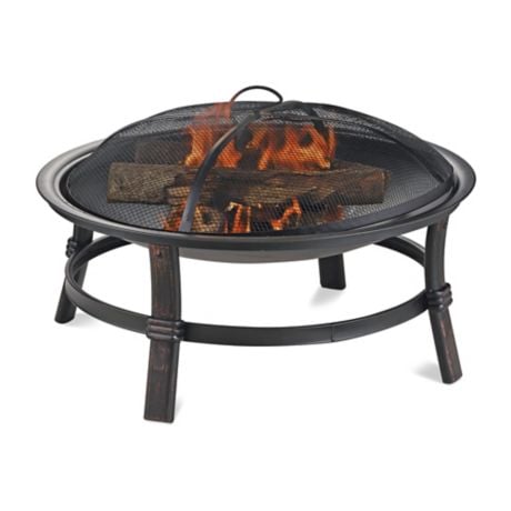 UniFlame Endless Summer Wood Burning Outdoor Fire Pit