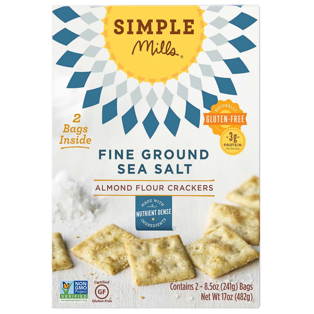Simple Mills Almond Flour Sea Salt Crackers, 8.5 oz., 2-count