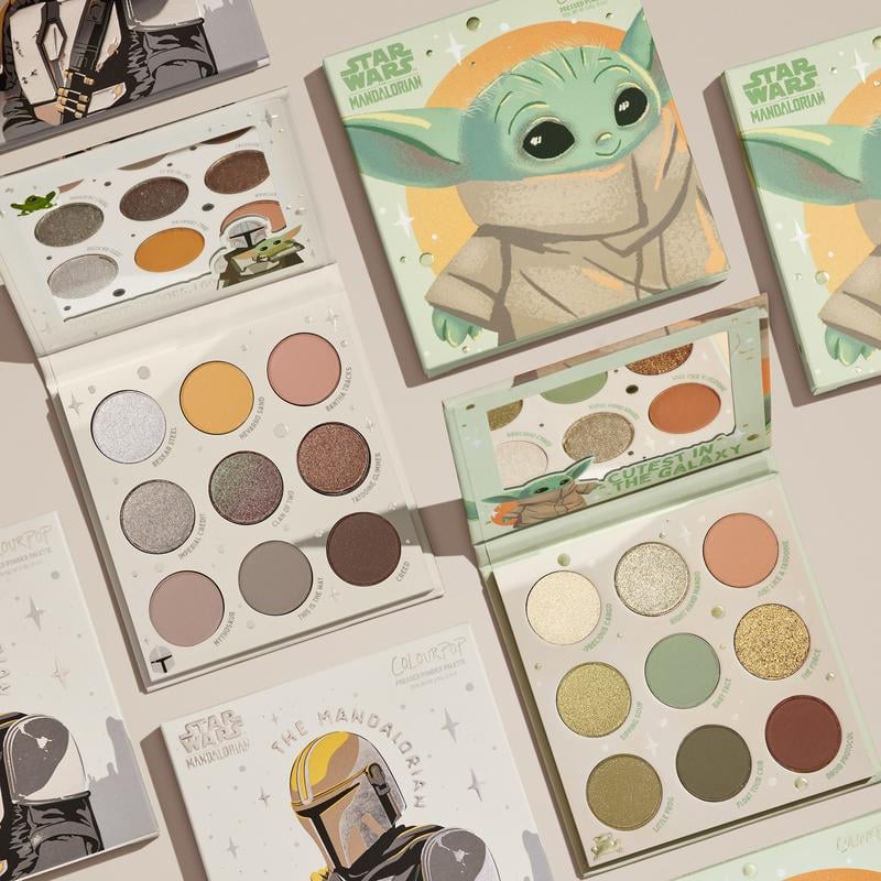 ColourPop x The Mandalorian Wherever I Go, He Goes Eyeshadow Palette Set