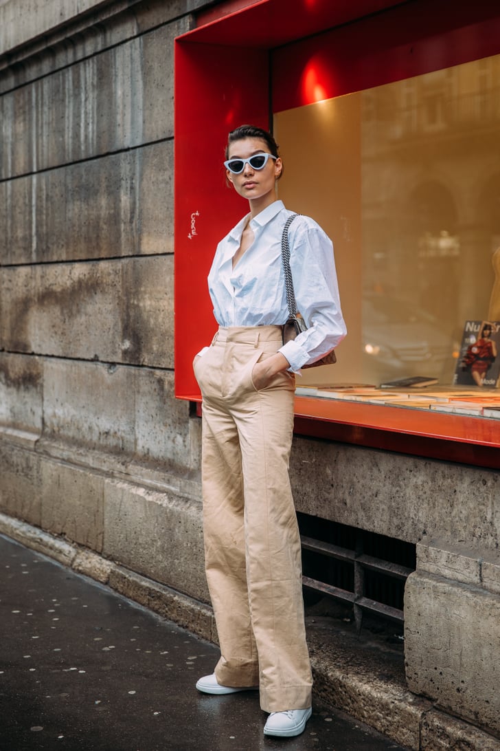 Day 6 | Street Style at Paris Fashion Week Fall 2018 | POPSUGAR Fashion ...