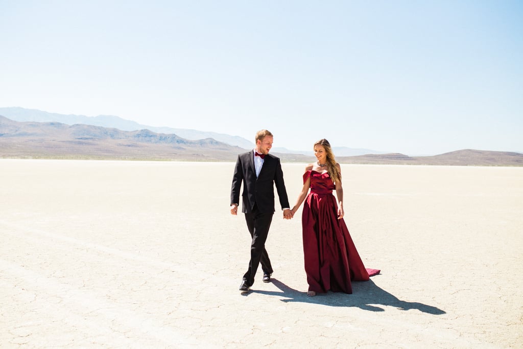 Sexy Desert Engagement Photo Shoot