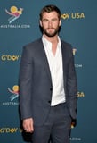 Get Lost in Chris Hemsworth's Gorgeous Blue Eyes With His Latest Red Carpet Outing