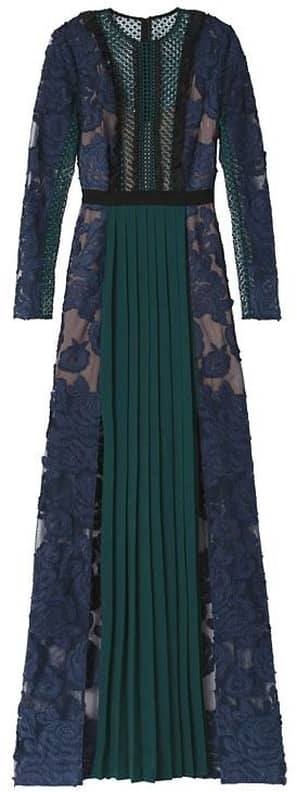 Self portrait thea maxi dress 2025