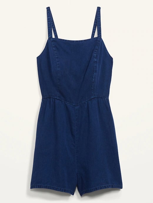 Old Navy Chambray Cami Romper