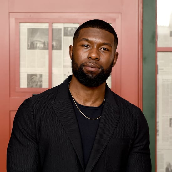 Russell Hornsby和Trevante Rhodes说话，Mike