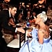 Rami Malek and Lady Gaga at the 2019 Golden Globes