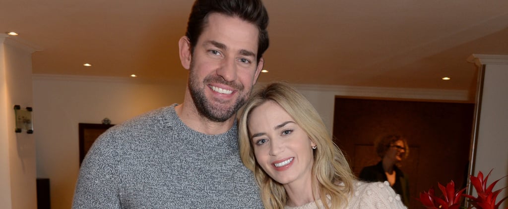 Emily Blunt and John Krasinski at A Quiet Place Screening