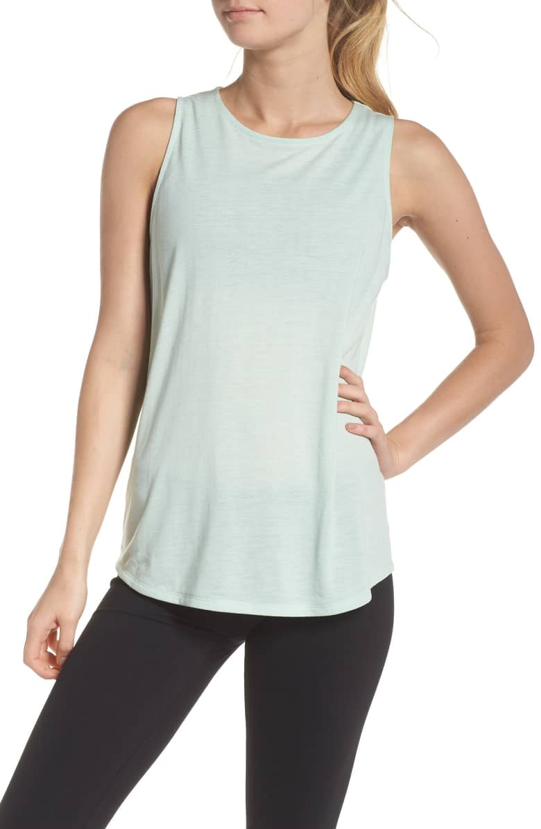 Zella Twist Back Tank Top