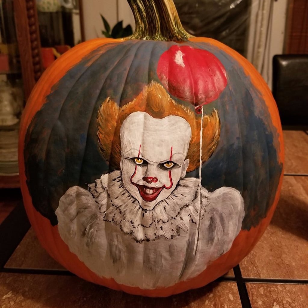 Pennywise Halloween Pumpkin Ideas  POPSUGAR Entertainment