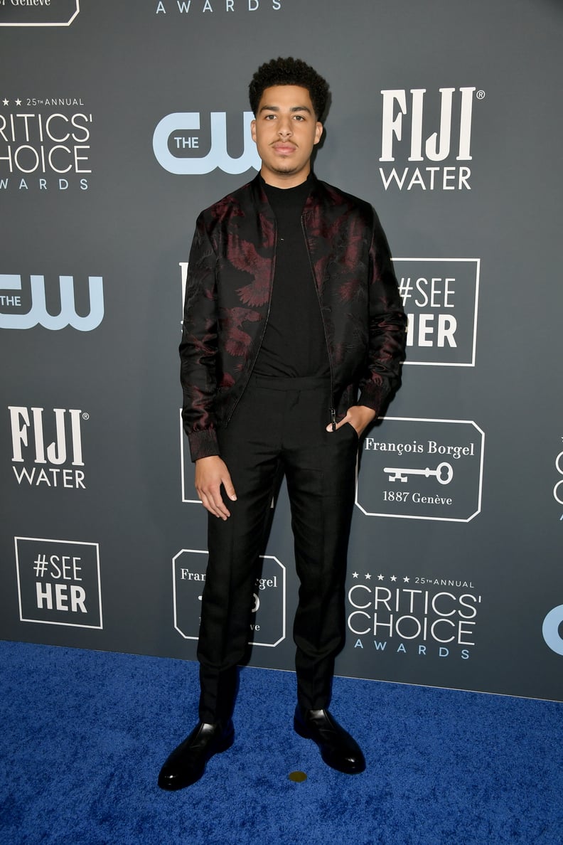 Marcus Scribner at the 2020 Critics' Choice Awards