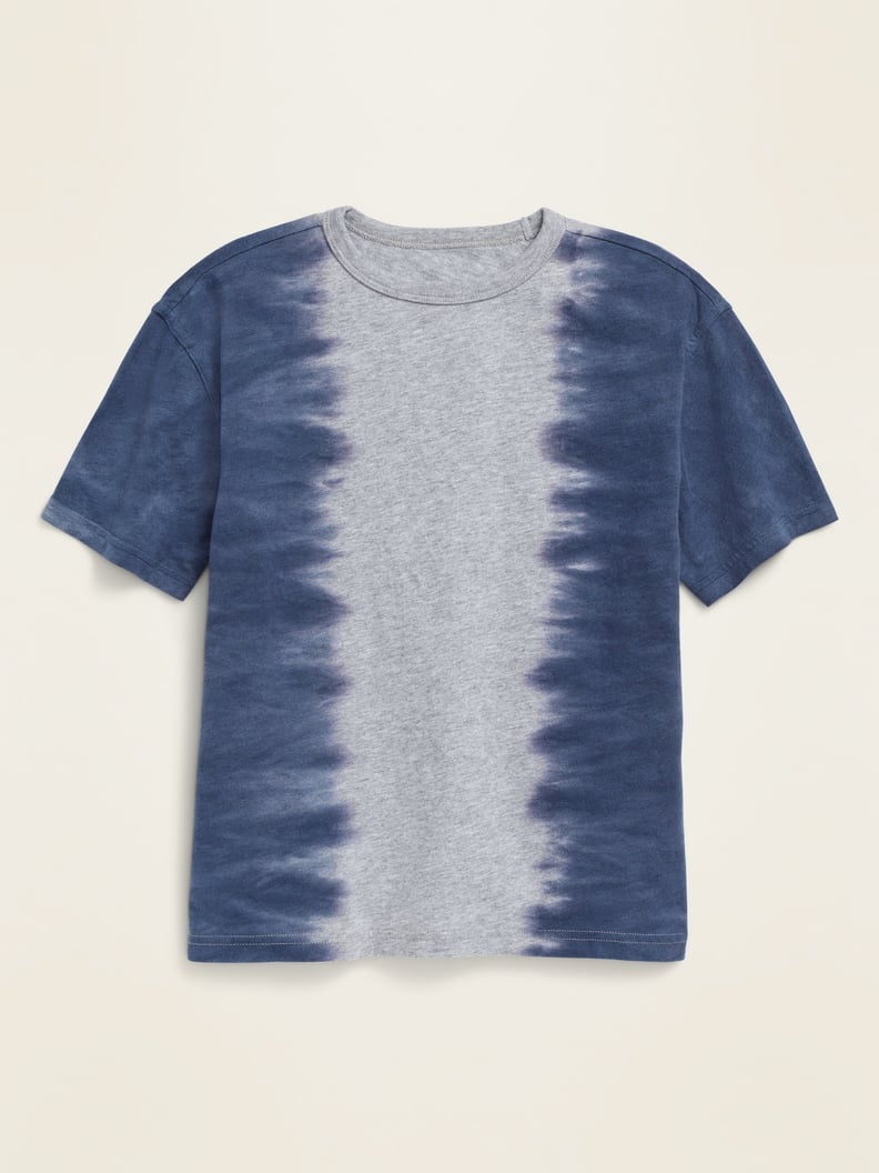 POPSUGAR x Old Navy Dip-Dyed Unisex Tee — Blue Dip-Dye