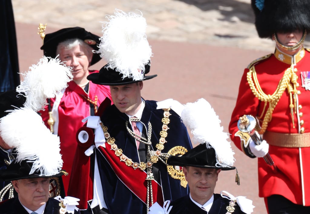 Prince Andrew, Prince William, and Prince Edward