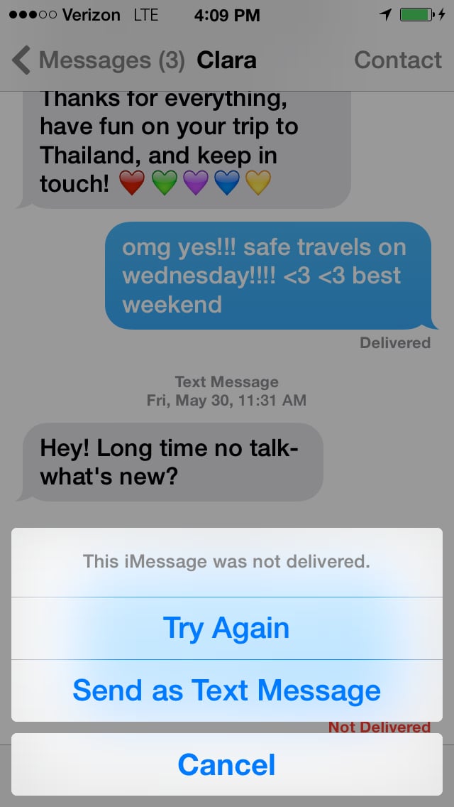 How Do I Force My Phone to Send an SMS Message Instead of an iMessage?