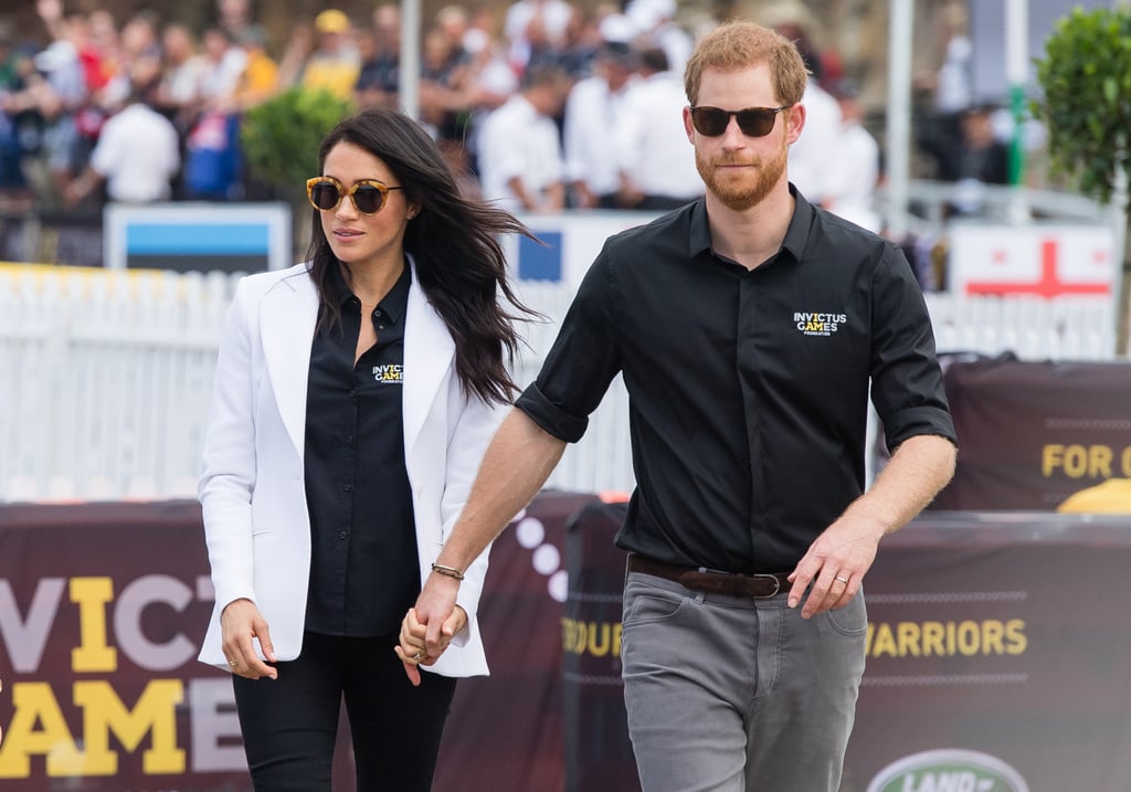 Prince Harry and Meghan Markle at the 2018 Invictus Games