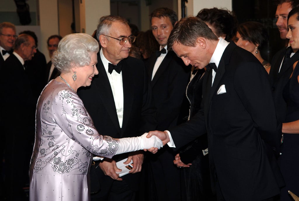 Daniel Craig and the Queen