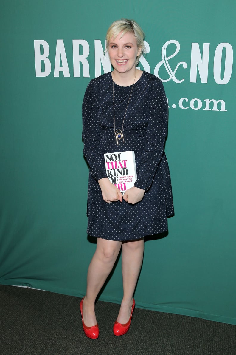 Lena Dunham Book Tour Outfits
