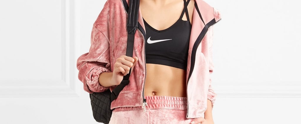 Nike Pink Velvet Sweatsuit