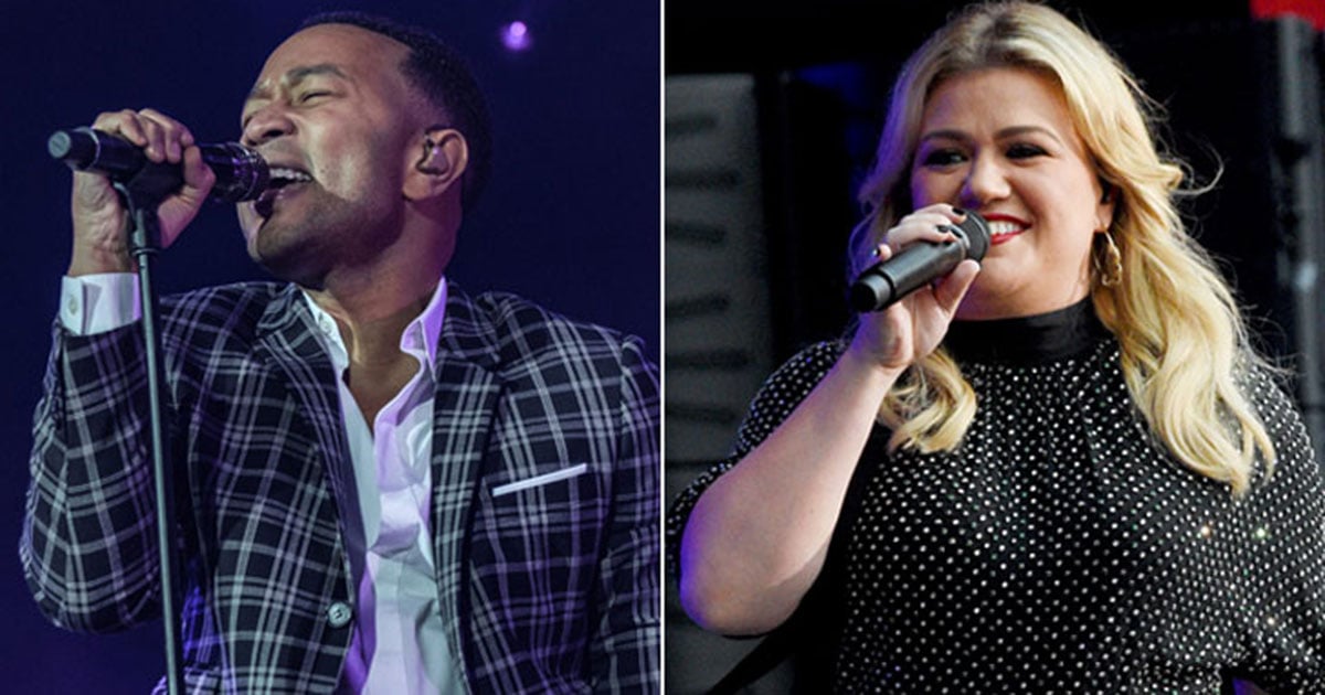 Kelly Clarkson And John Legend Baby It S Cold Outside Song Popsugar Entertainment