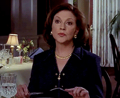 When you start to sound exactly like your mother.