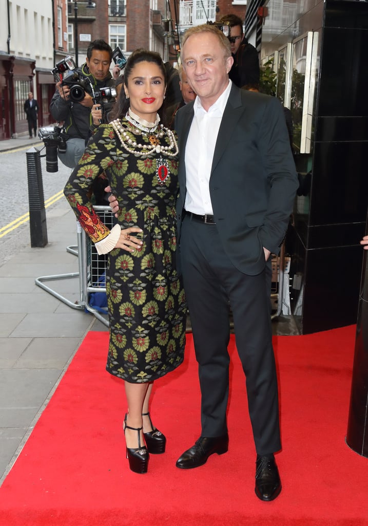 Salma Hayek Wearing Gucci at the Tale of Tales UK Premiere