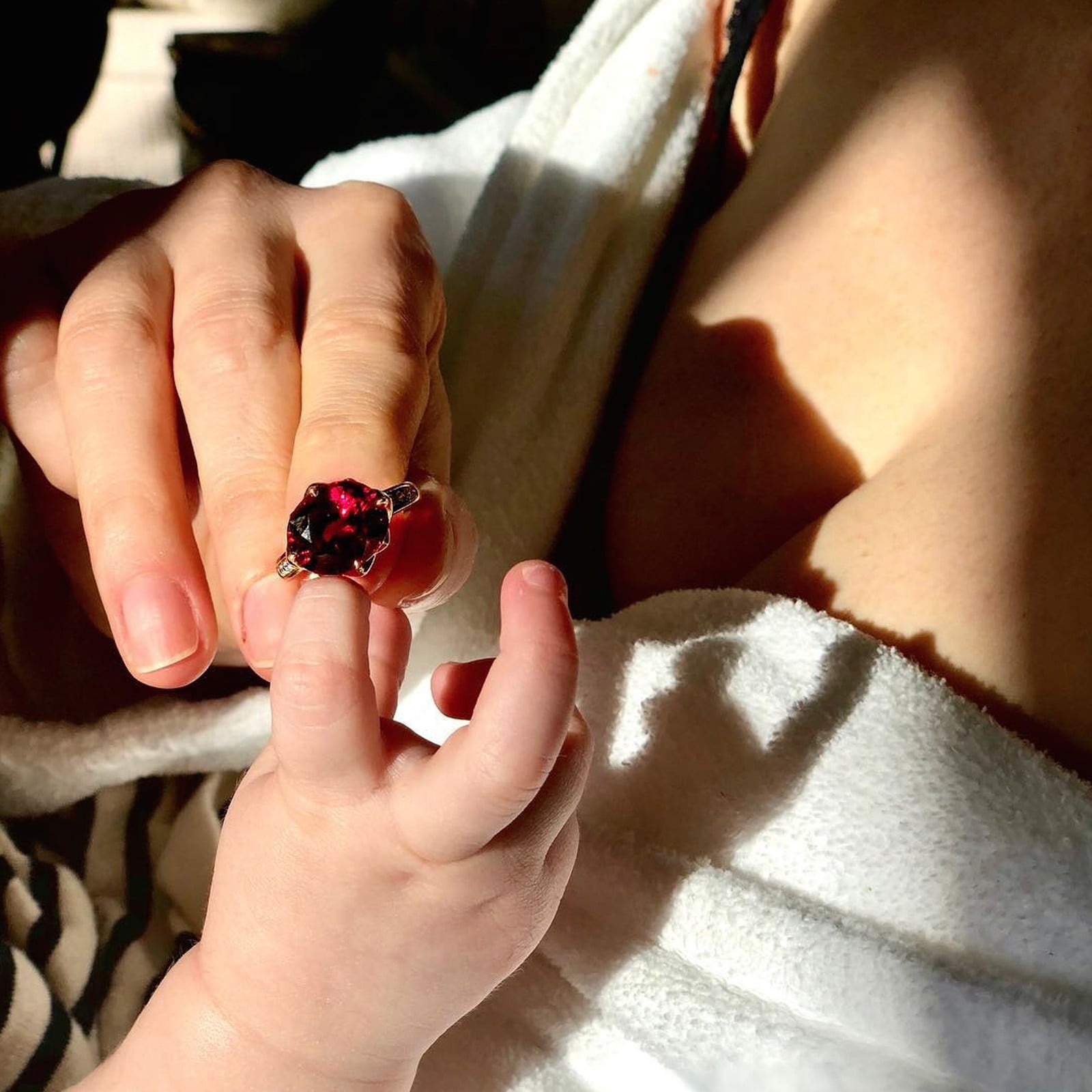 Jessica chastain 2024 engagement ring
