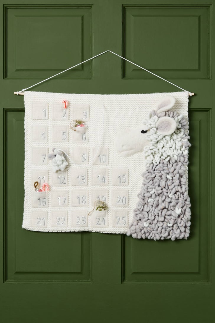 Ernie and Irene Llama Advent Calendar Anthropologie Christmas